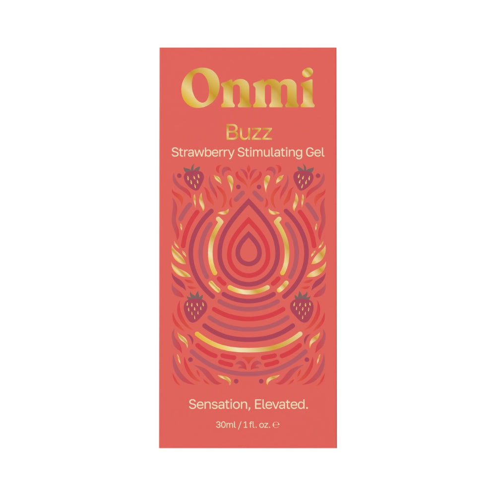 Onmi Buzz Strawberry Liquid Vibrator – Warming 30ml Gel Vibrator