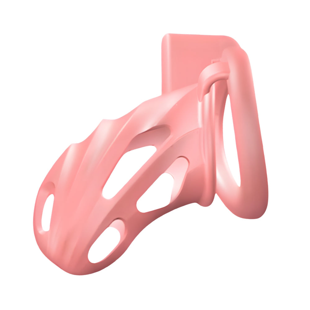 Impound Warden – Chastity Cage with Multiple Base Rings and 83mm Length