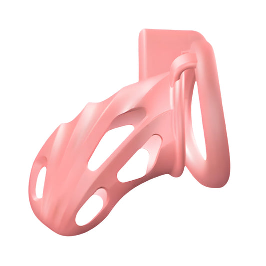 Impound Warden – Chastity Cage with Multiple Base Rings and 83mm Length
