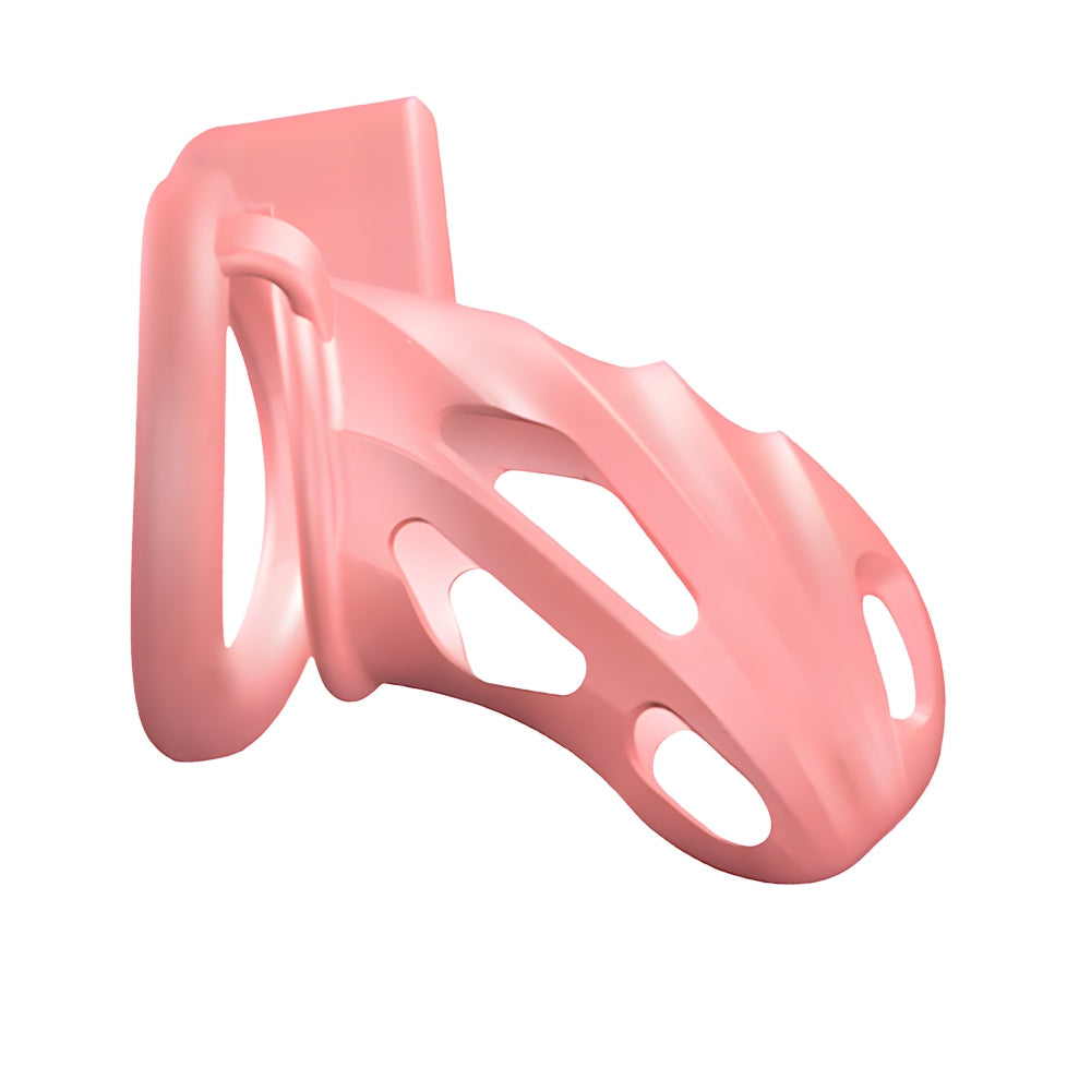 Impound Warden – Chastity Cage with Multiple Base Rings and 83mm Length