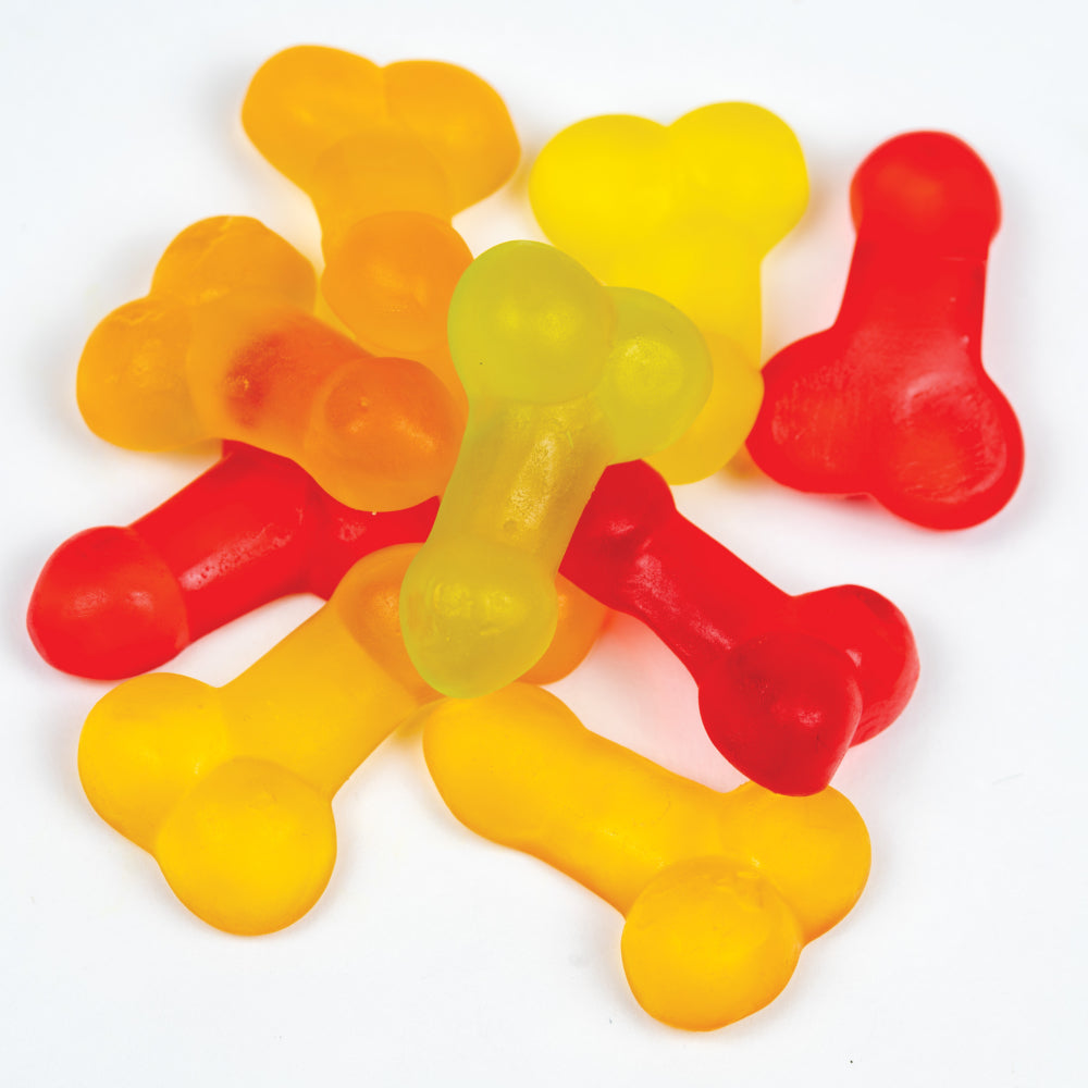 Penis Shaped Gummies – Assorted Flavors Edible Candy Gummies
