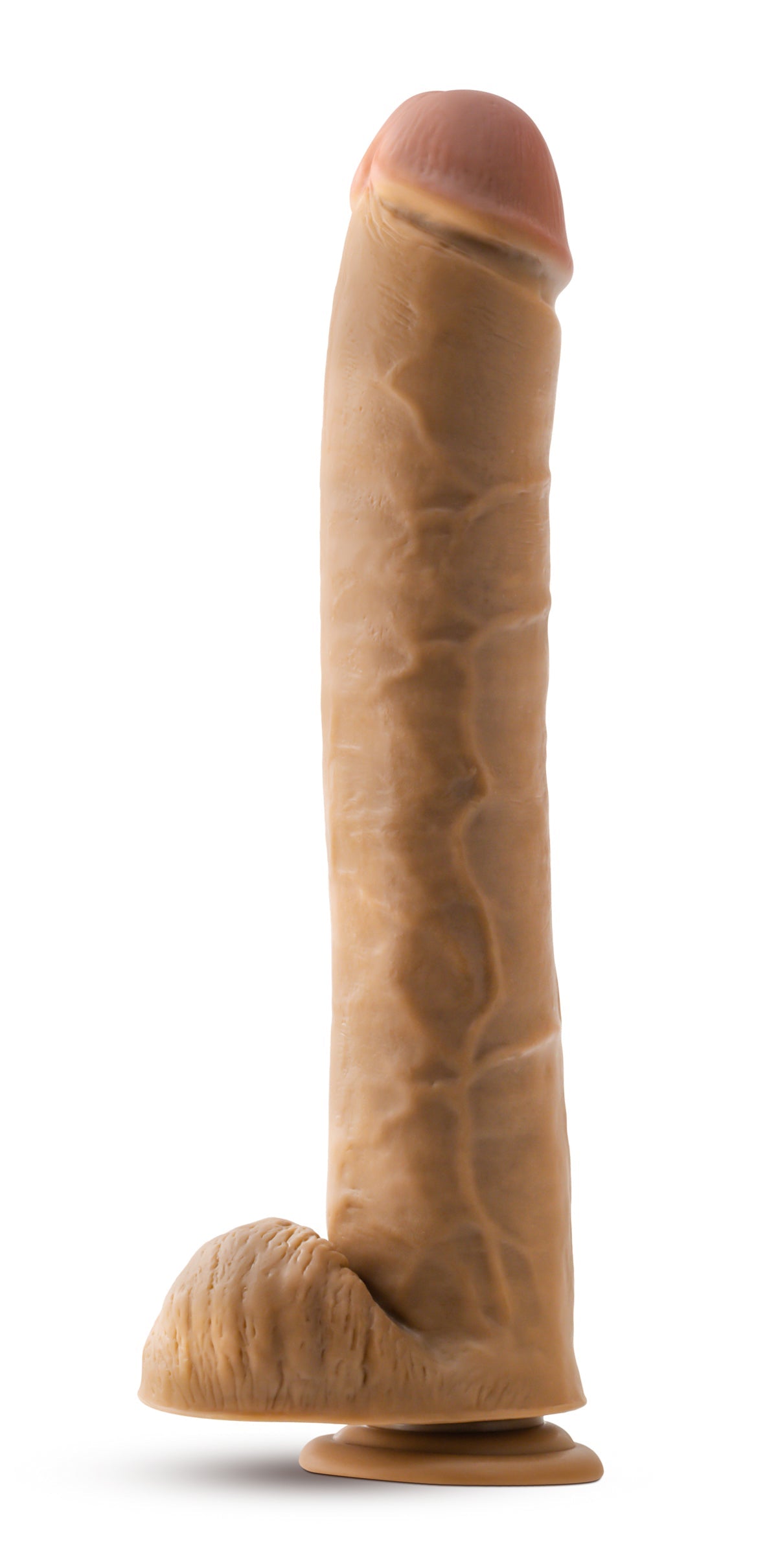 Dr. Michael 14 Inch Beige Realistic Dildo with Suction Base