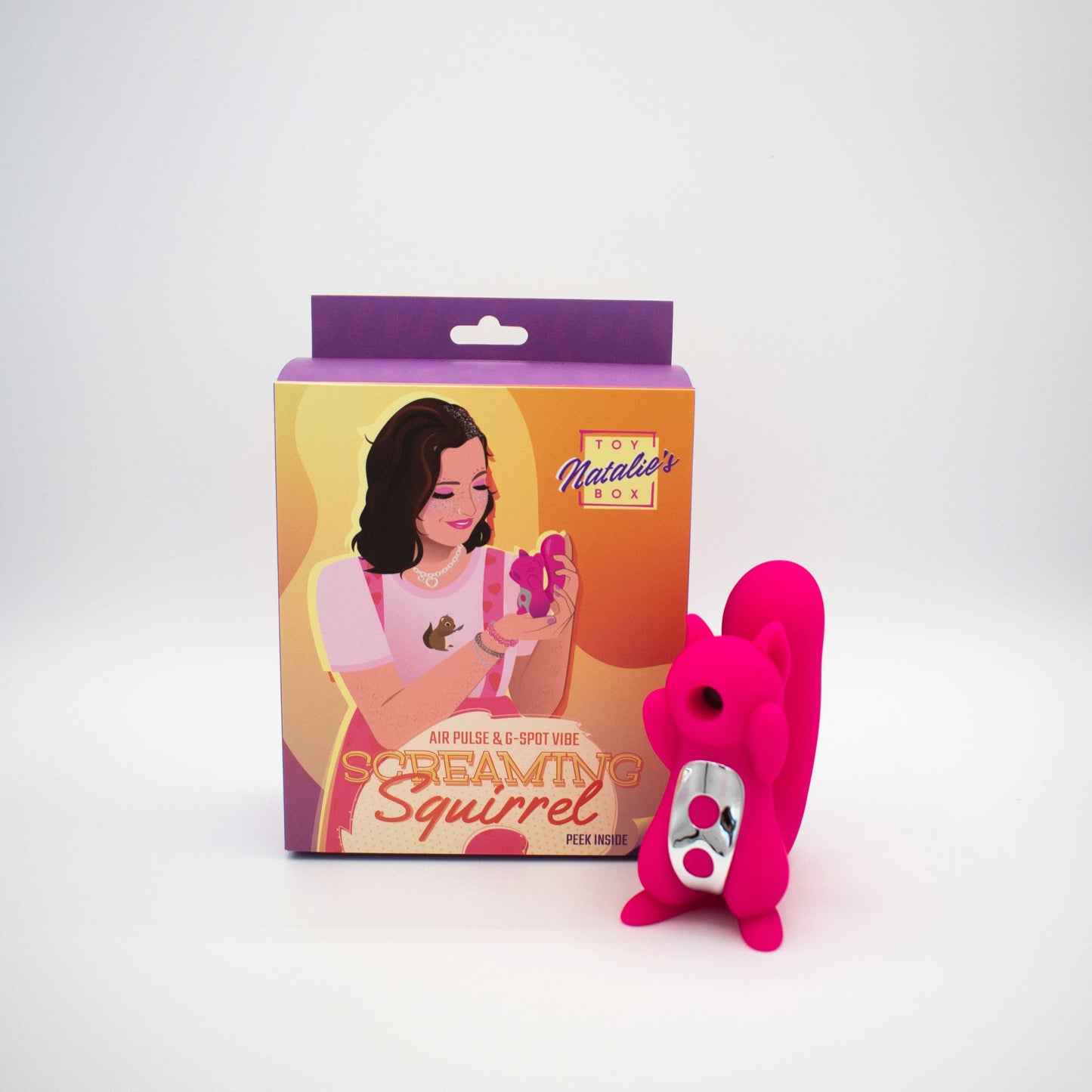 Screaming Squirrel Air Pulse G-Spot Vibrator