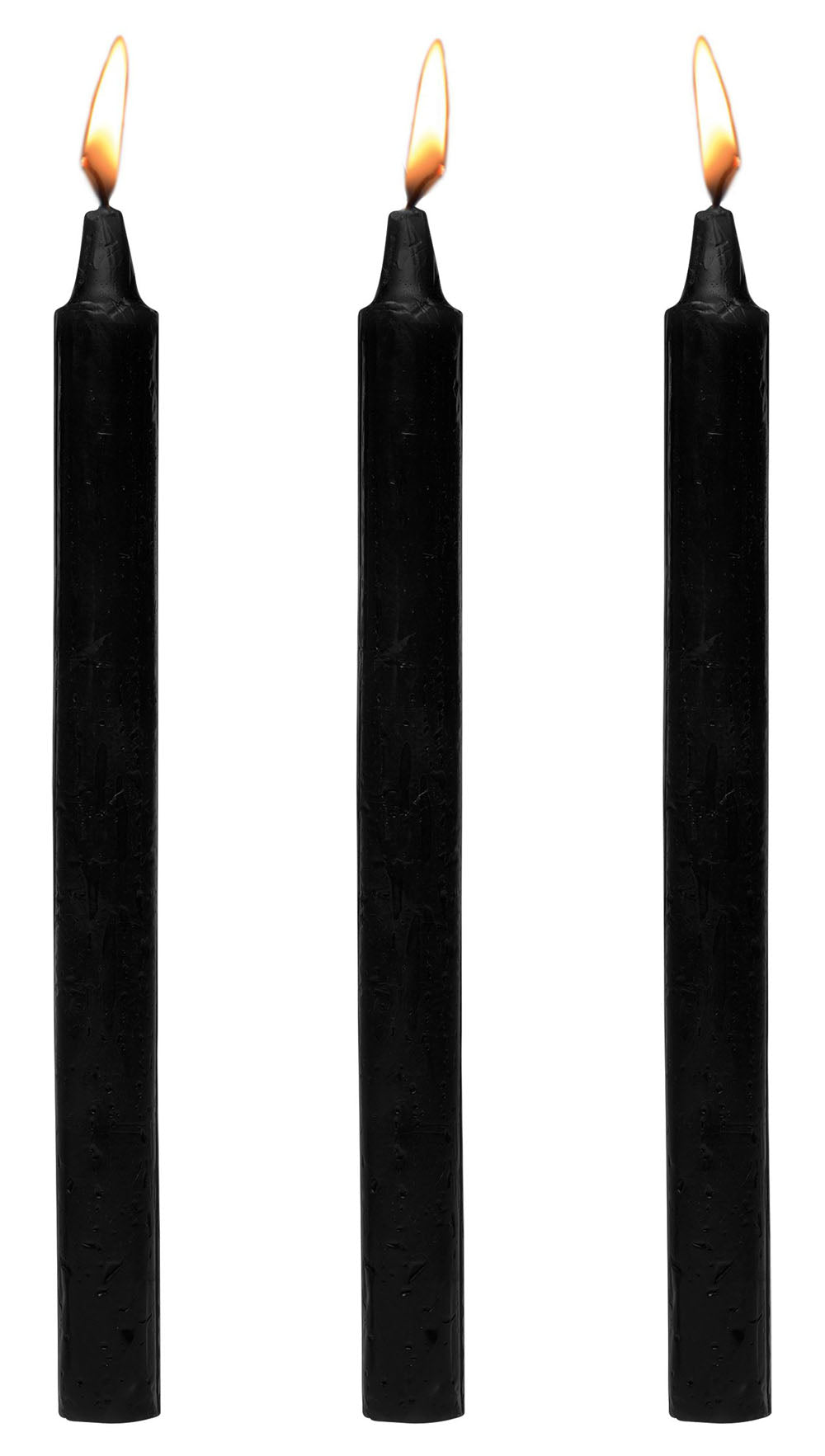 Master Series Fetish Drip Candles Black Three Pack