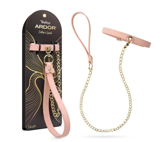 Temptasia Ardor – Adjustable Silicone Collar and Leash Set