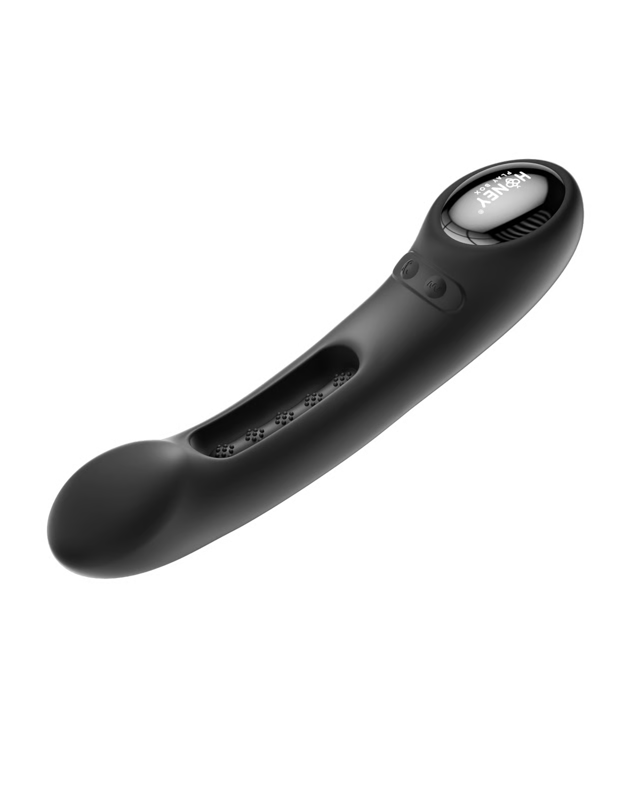 Tempo (Black) – App-Controlled G-Spot Vibrator with Tapping and Vibrating Modes