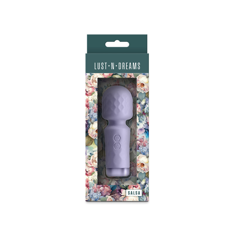 Lust N Dreams Salsa Lavender Mini Massage Wand 11.5 Centimeter