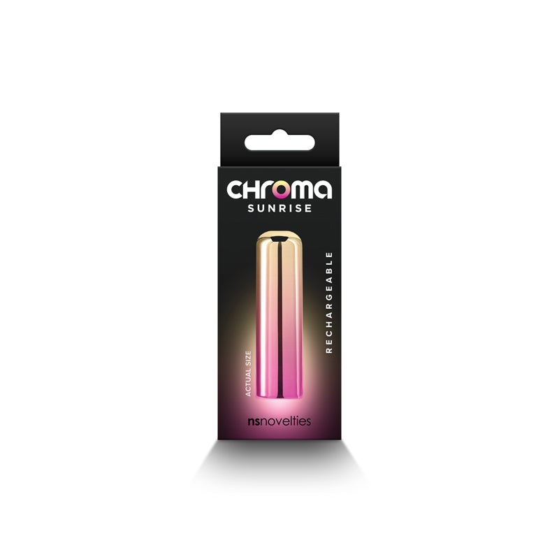 Chroma Sunrise Small 6.8 cm Bullet Metallic Pink Gold