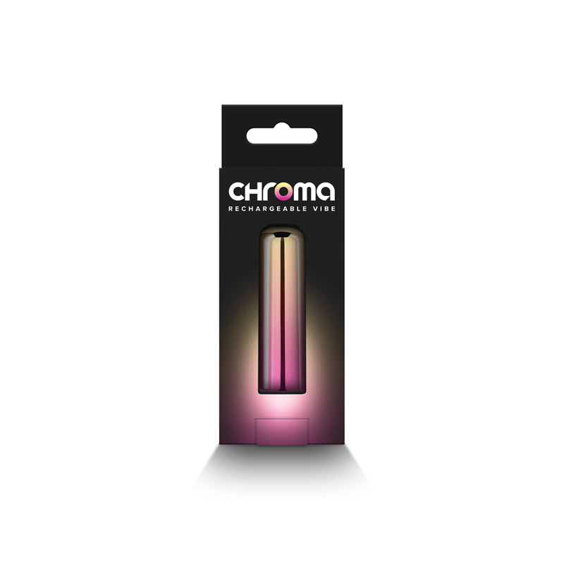 Chroma Sunrise Small 6.8 cm Bullet Metallic Pink Gold