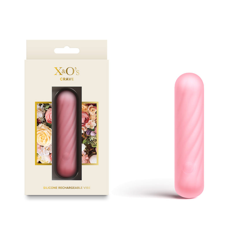 X & O's Crave Light – Waterproof 10.5 cm USB Rechargeable Bullet Vibrator