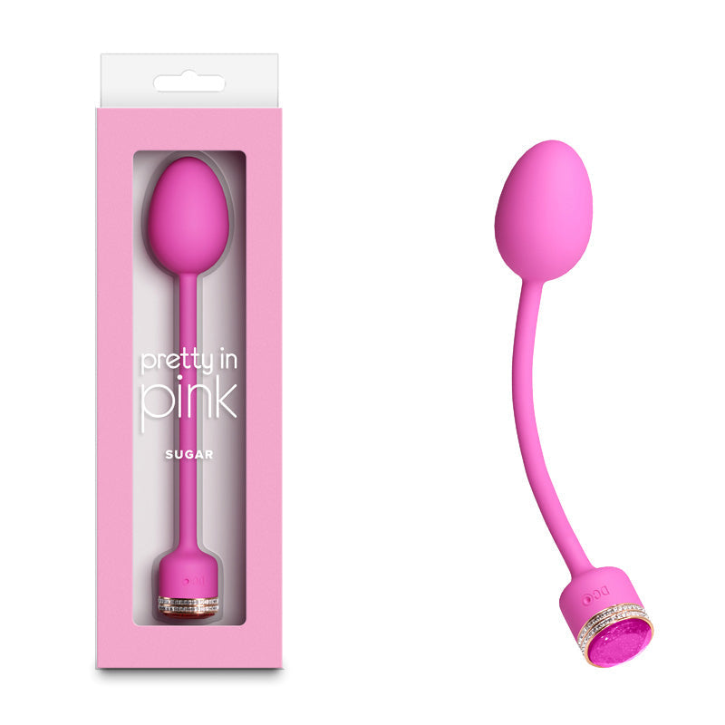 Pretty in Pink Sugar – Waterproof 21 cm USB Rechargeable Vibrator