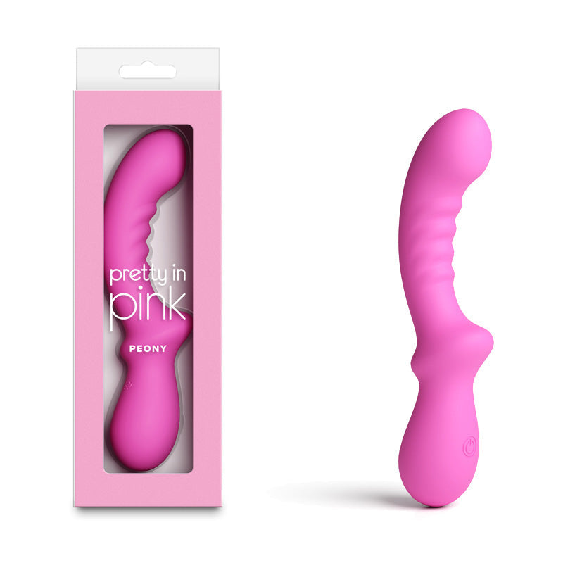 Pretty In Pink Peony – Waterproof USB Rechargeable 19.8 cm Vibrator