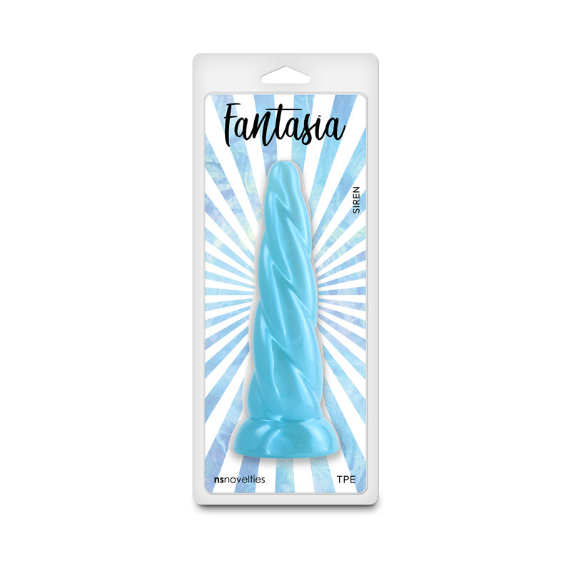 Fantasia Siren (Turquoise) – 19cm Flexible Dildo