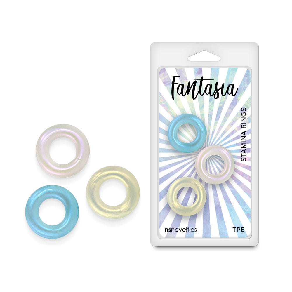 Fantasia Multicolor – Set of 3 Flexible Cock Rings