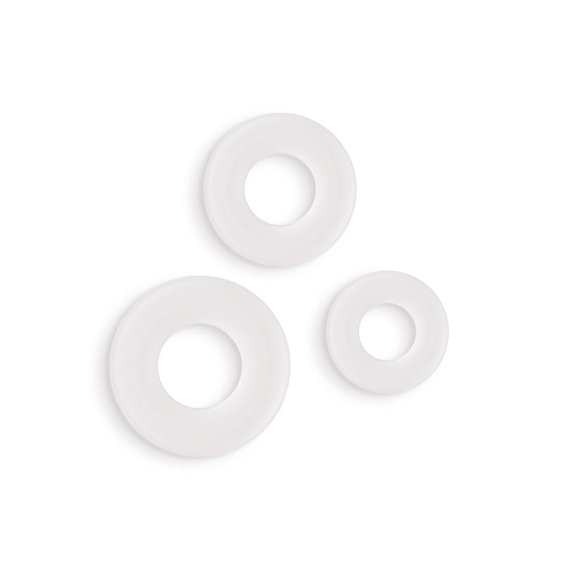 Firefly Bubble Rings Glow in the Dark Cock Rings Set of 3