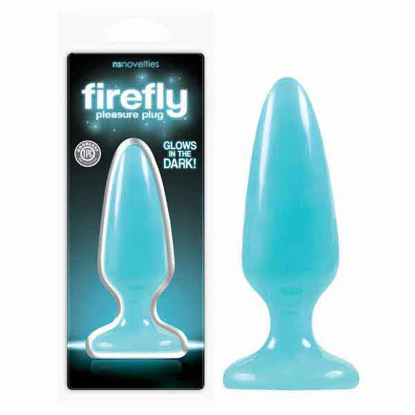Firefly Glow-in-the-Dark Pleasure Plug 12.7 cm (5'') Medium Butt Plug