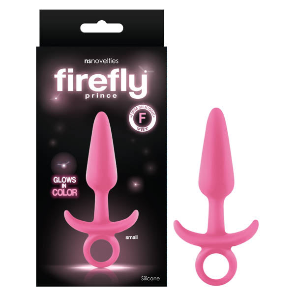 Firefly Prince Glow-in-Dark (10.9 cm) Small Butt Plug with Ring – Stylish Small Butt Plug