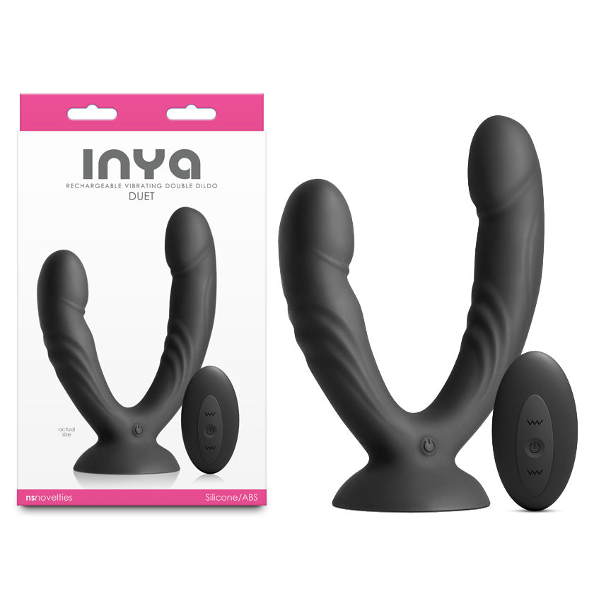 INYA Duet – Rechargeable Vibrating Double Dildo with Wireless Remote