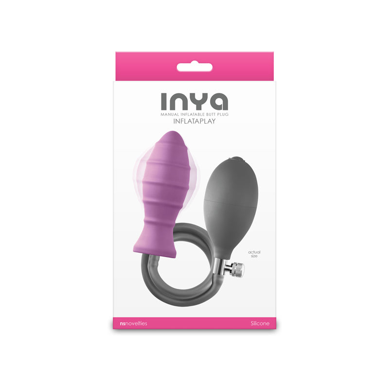 INYA InflataPlay – Waterproof 10.5 cm Inflatable Butt Plug