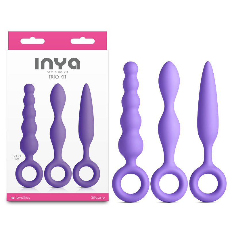 INYA Trio Kit – Silicone Anal Plug Set of 3