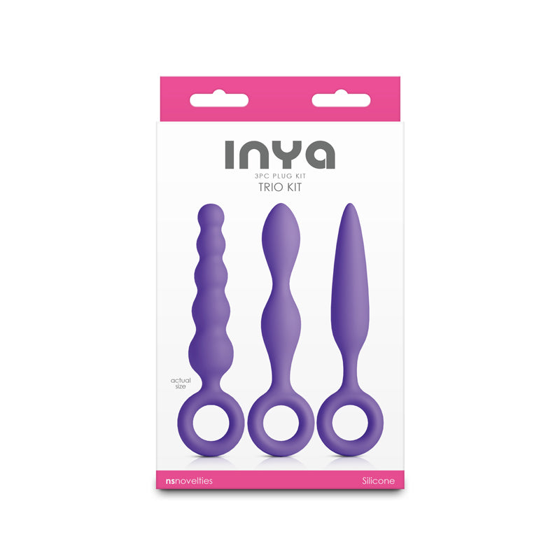 INYA Trio Kit – Silicone Anal Plug Set of 3