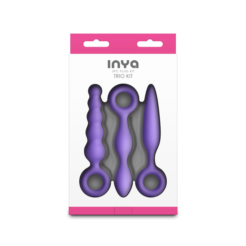 INYA Trio Kit – Silicone Anal Plug Set of 3