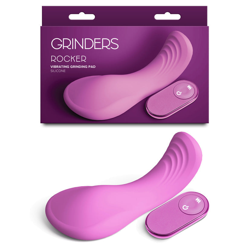 Grinders Rocker – USB Rechargeable Dual Motor Vibrating Pad with Remote