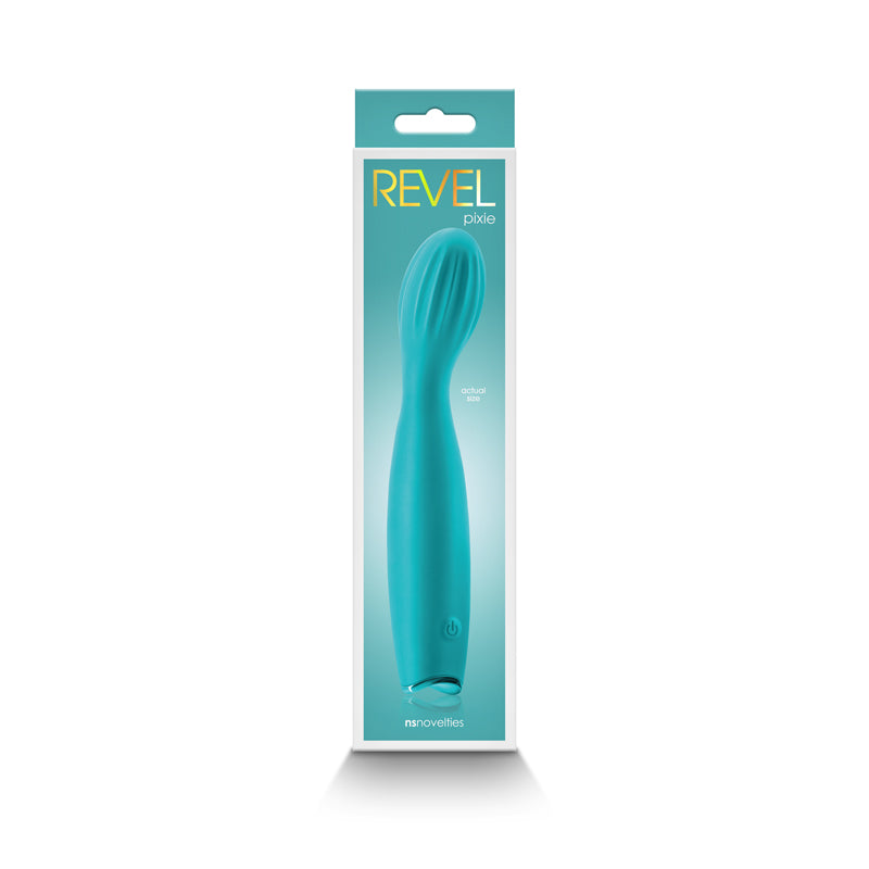 Revel Pixie - Teal 17.3 cm Vibrator