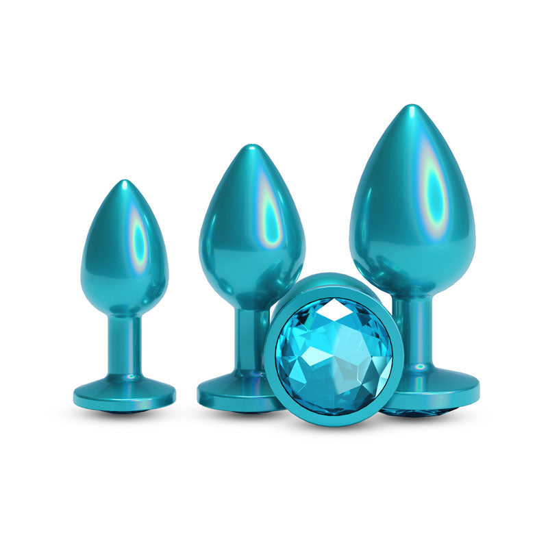 Rear Assets Trainer Kit – Set of 3 Chrome-Plated Butt Plugs