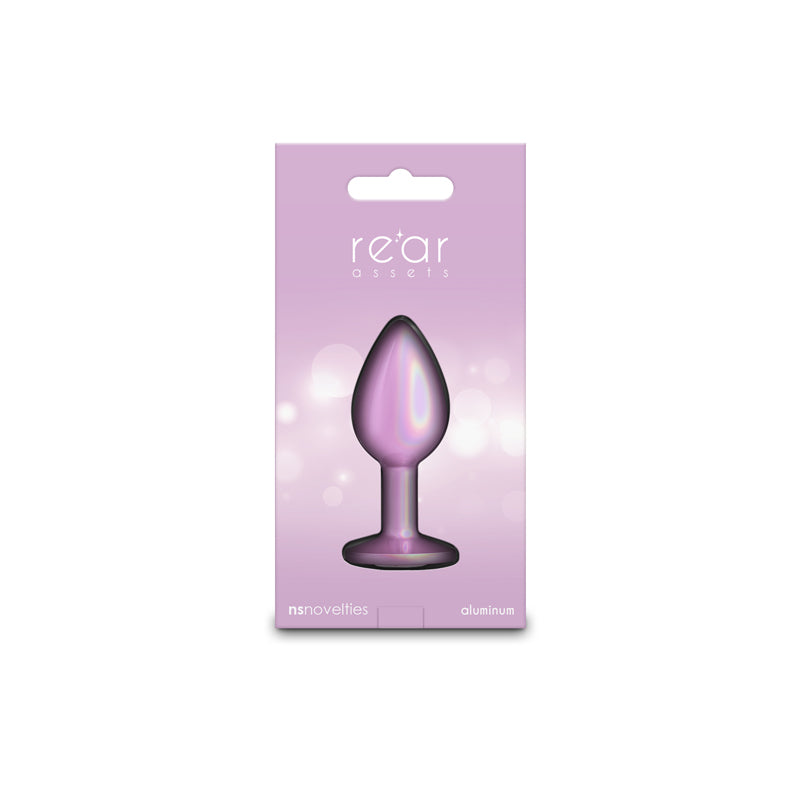 Rear Assets Iridescent Small – 7.1 cm Lightweight Butt Plug