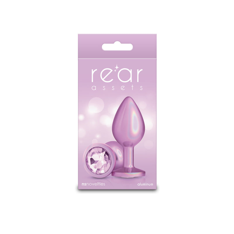 Rear Assets Iridescent Medium – Lightweight 8.2 cm Butt Plug