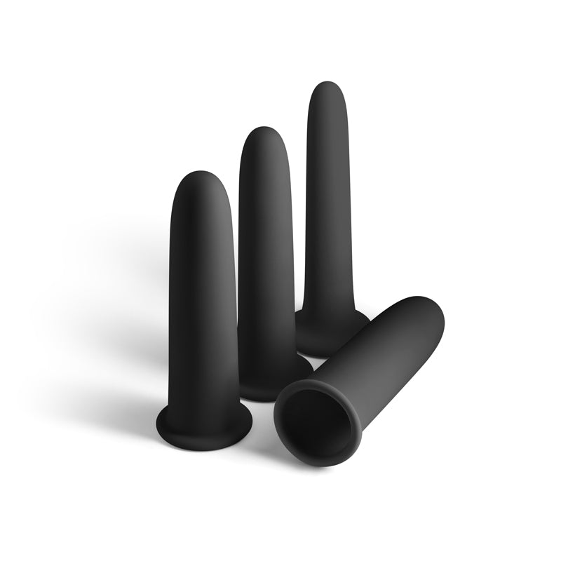 Renegade Gliders – Silicone Anal Dilator Set of 4 14.1 cm
