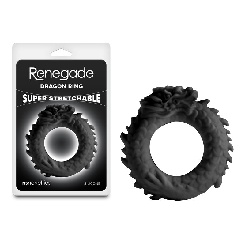 Renegade Dragon Ring – Stretchy Silicone Cock Ring
