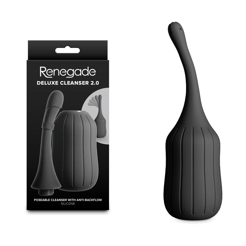 Renegade Deluxe Cleanser 2.0 – Unisex Silicone Douche