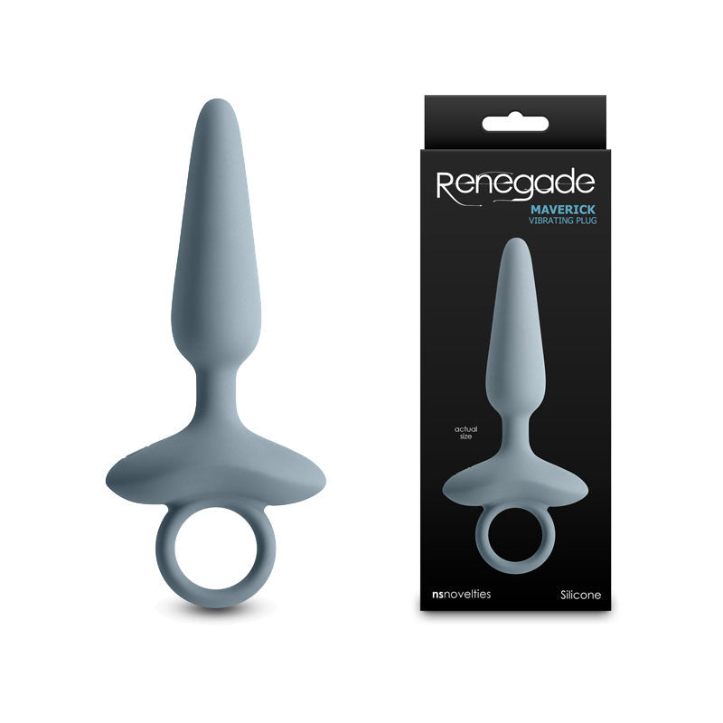 Renegade Maverick Grey 15 Cm Vibrating Butt Plug