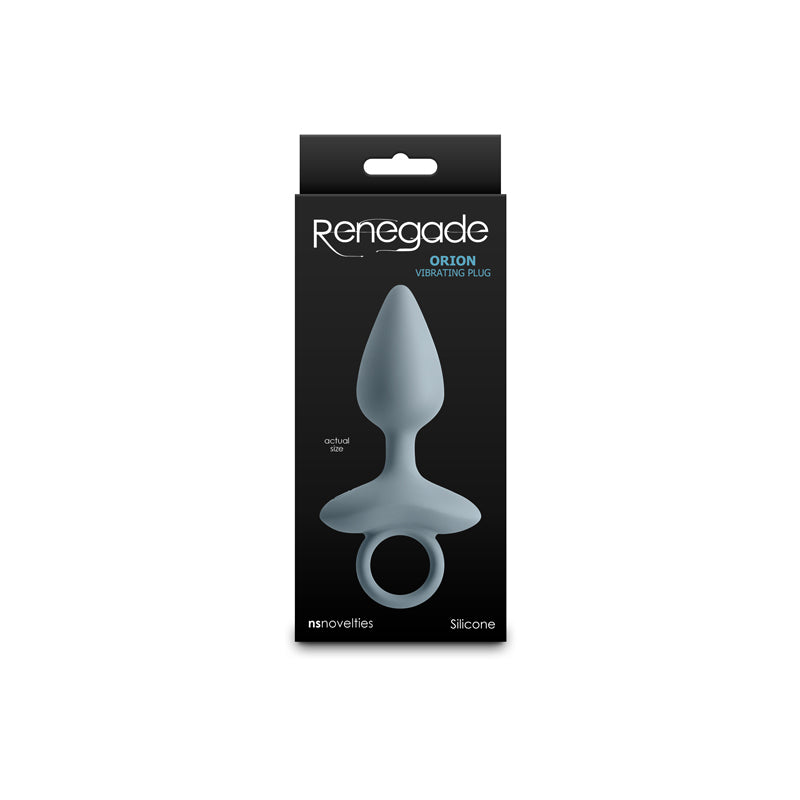 Renegade Orion Grey 13 cm Vibrating Butt Plug