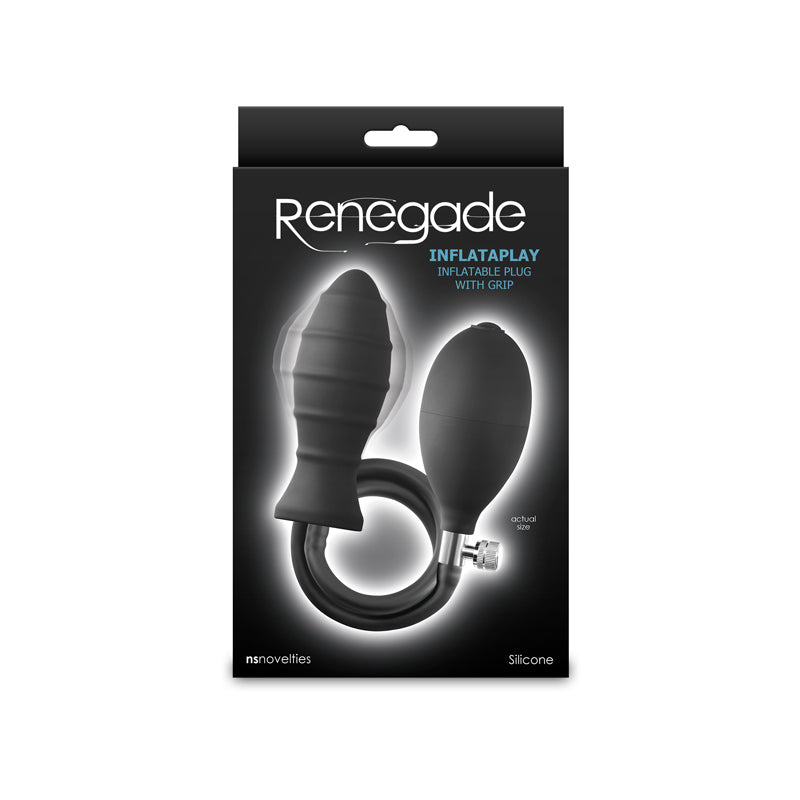 Renegade InflataPlay – Waterproof 10.5 cm Inflatable Butt Plug
