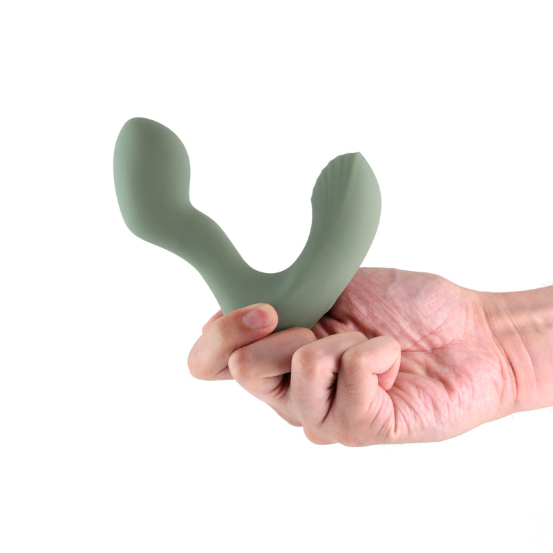 Renegade Outlaw (Sage) – Rechargeable 12 cm Waterproof Prostate Massager