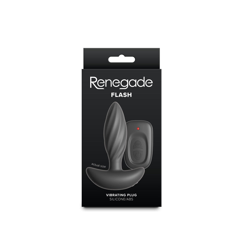 Renegade Flash – USB Rechargeable Wireless Remote-Controlled Vibrating Butt Plug