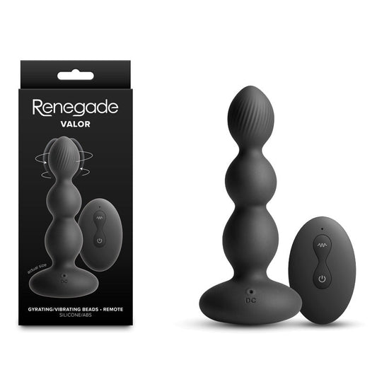 Renegade Valor – USB Rechargeable Wireless Remote Vibrating Anal Beads 13.7 cm > Anal Range > Anal Beads