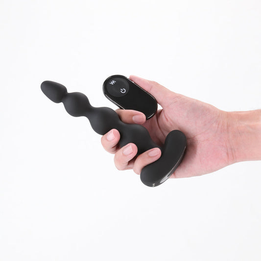 Renegade Reign – Waterproof USB Rechargeable Vibrating Anal Beads with Remote > Anal Range > Anal Beads