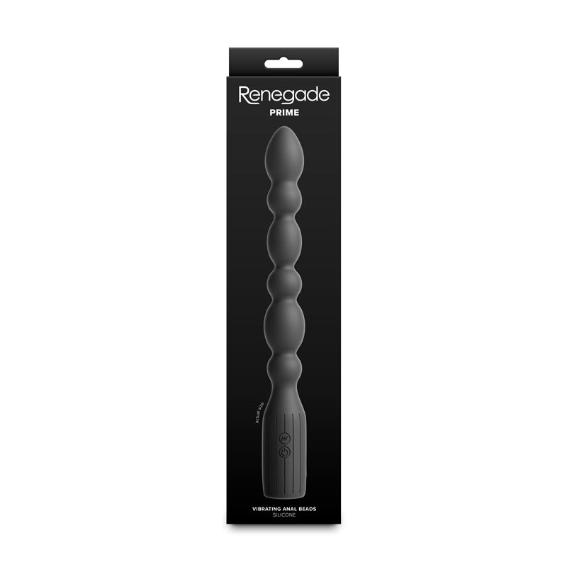 Renegade Prime – USB Rechargeable Waterproof 8.5 Inch Vibrating Anal Beads