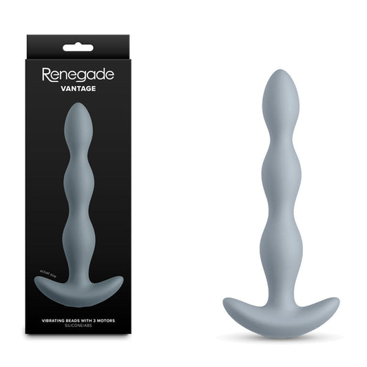 Renegade Vantage – Water-Resistant USB Rechargeable Vibrating Anal Beads 6.5 Inch > Anal Range > Anal Beads