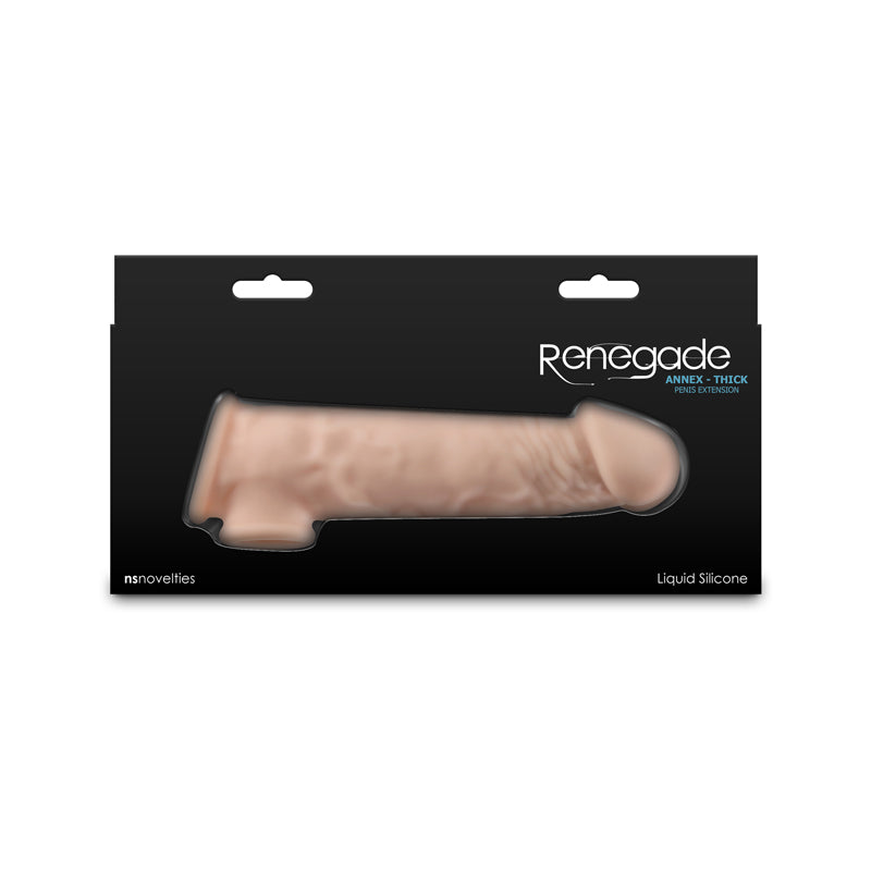 Renegade Annex (Thick) – 18.6 cm Realistic Penis Extender Sleeve