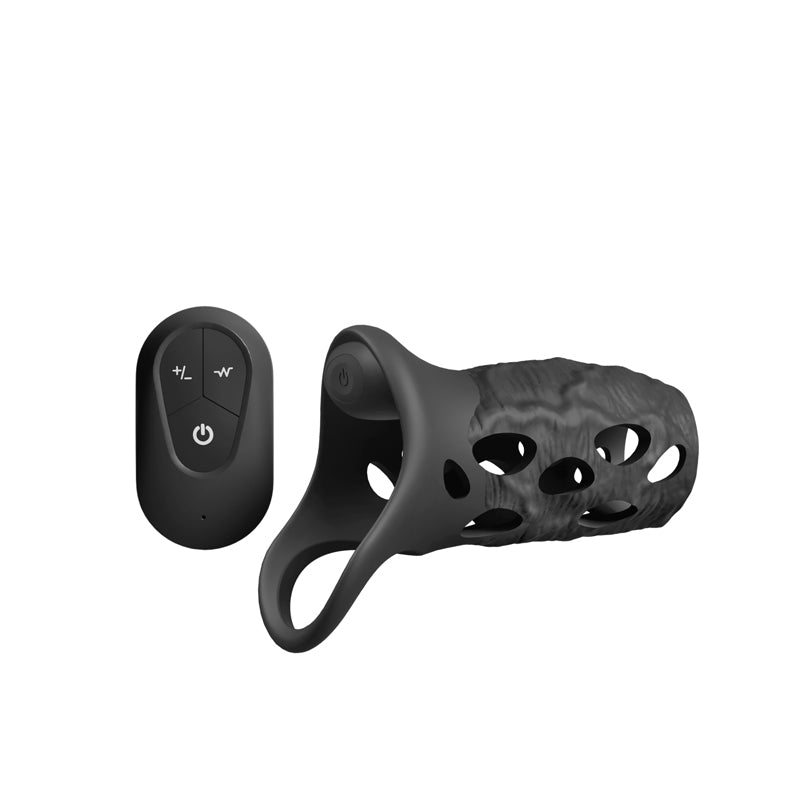 Renegade Edge – USB Rechargeable Waterproof Vibrating Penis Sleeve with Remote