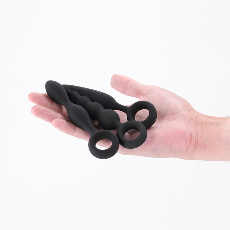 Renegade Trio Kit – Three-Piece Silicone Butt Plug Set