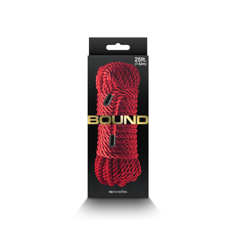 Bondage Rope (Red) – 7.6 Meter Length Soft Polyester Bondage Rope
