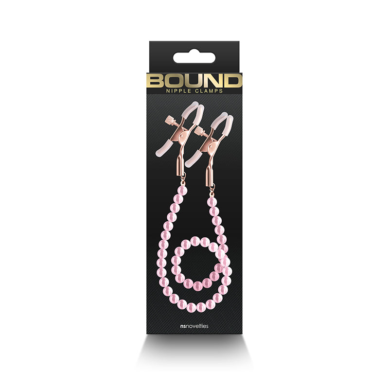 Bound Adjustable Pink Nipple Clamps – Adjustable Nipple Clamps