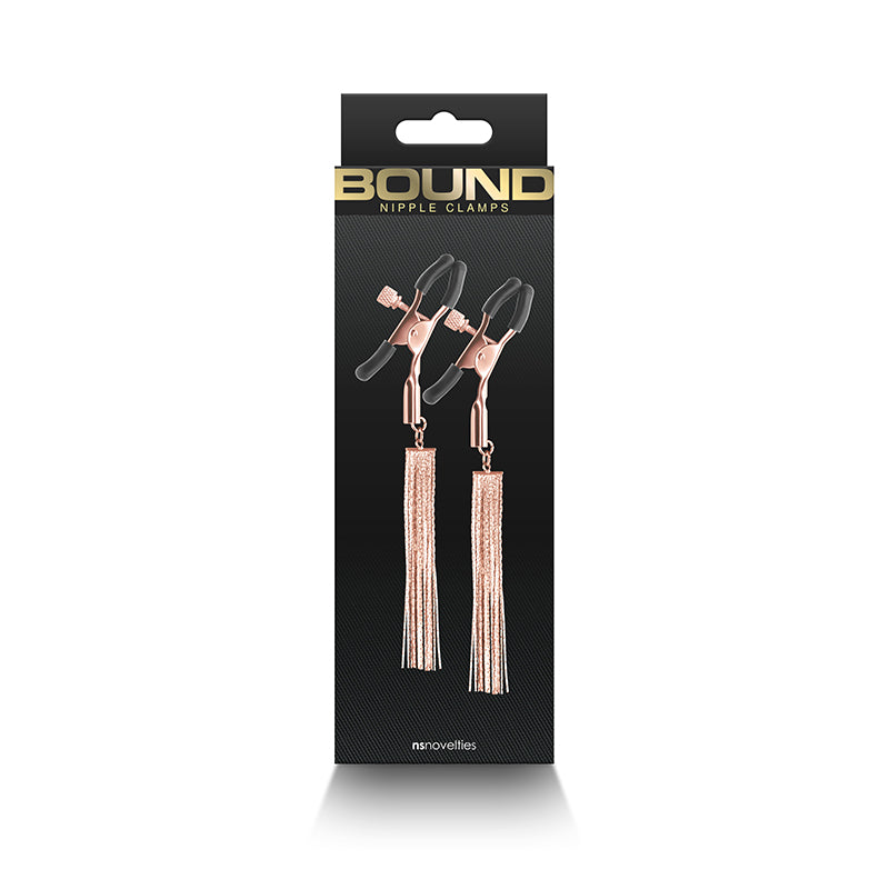 Bound Adjustable Nipple Clamps (Assorted Colors) – Set of 2 Nipple Clamps