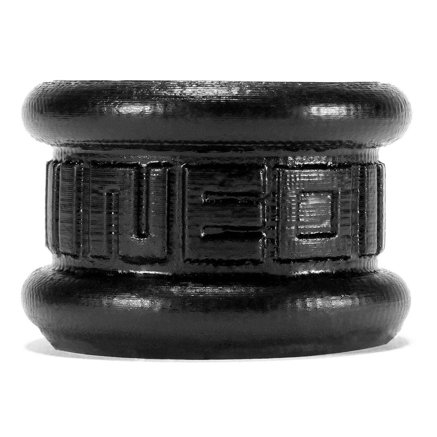 Neo Short Ballstretcher in Black Silicone